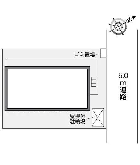 ★手数料０円★彦根市後三条町　月極駐車場（LP）